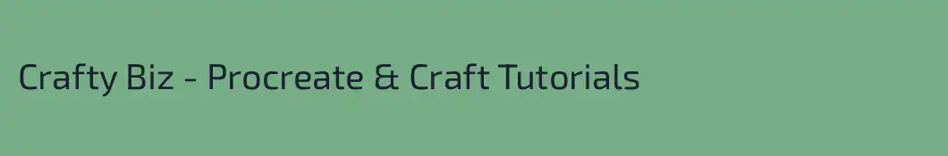 Crafty Biz - Procreate & Craft Tutorials
